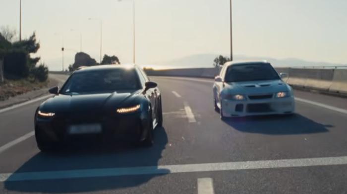 Toyota GR Yaris αποτρέπει κόντρα ανάμεσα σε Mitsubishi Evo & Audi RS6
